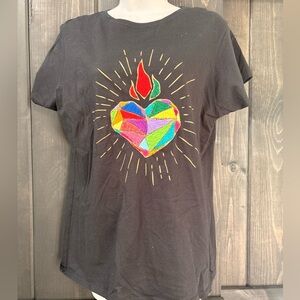 Bones Heart Graphic XL